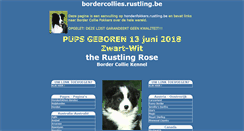 Desktop Screenshot of hondenfokkers.rustling.be